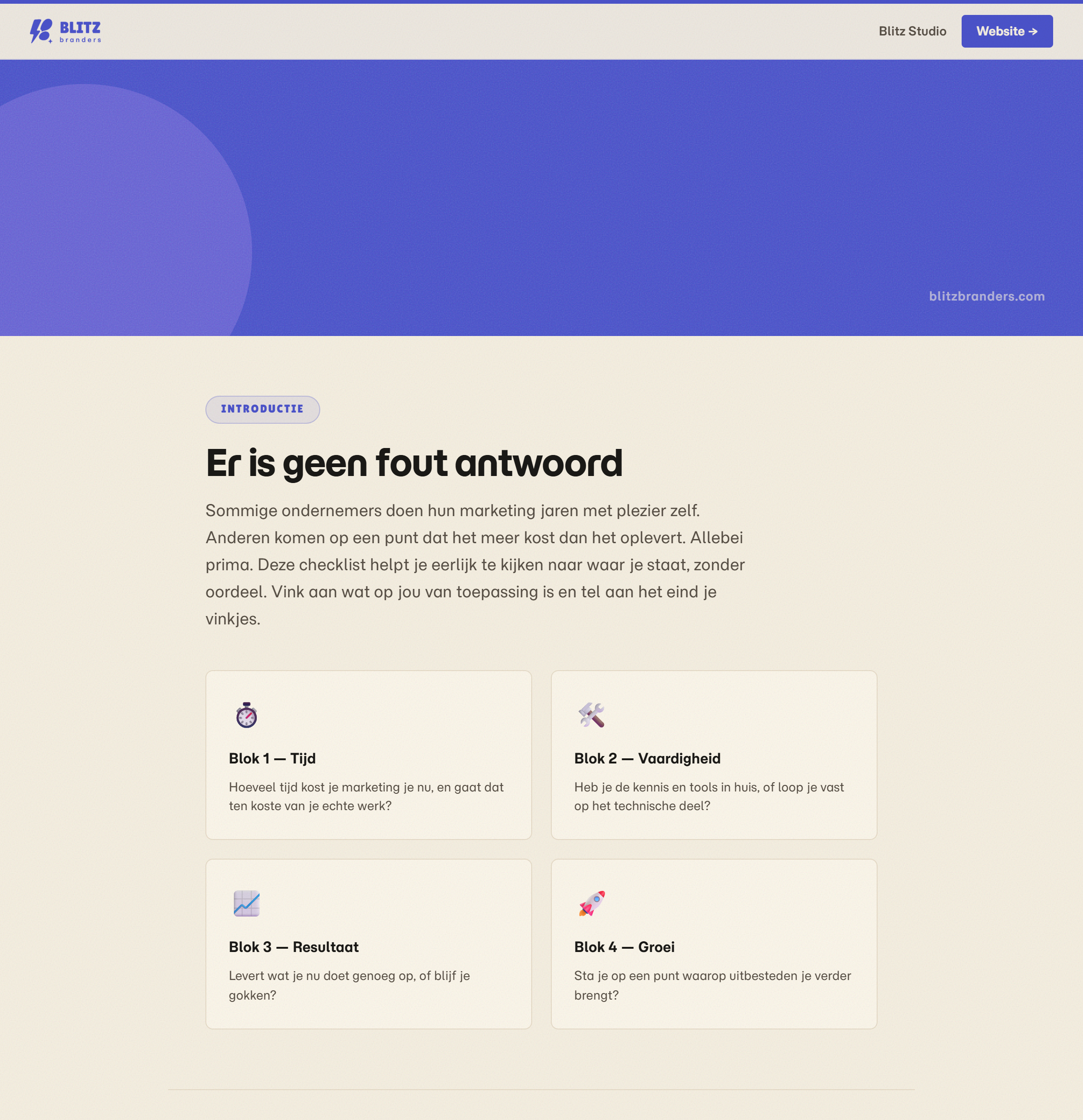 Zelf-doen-of-uitbesteden checklist