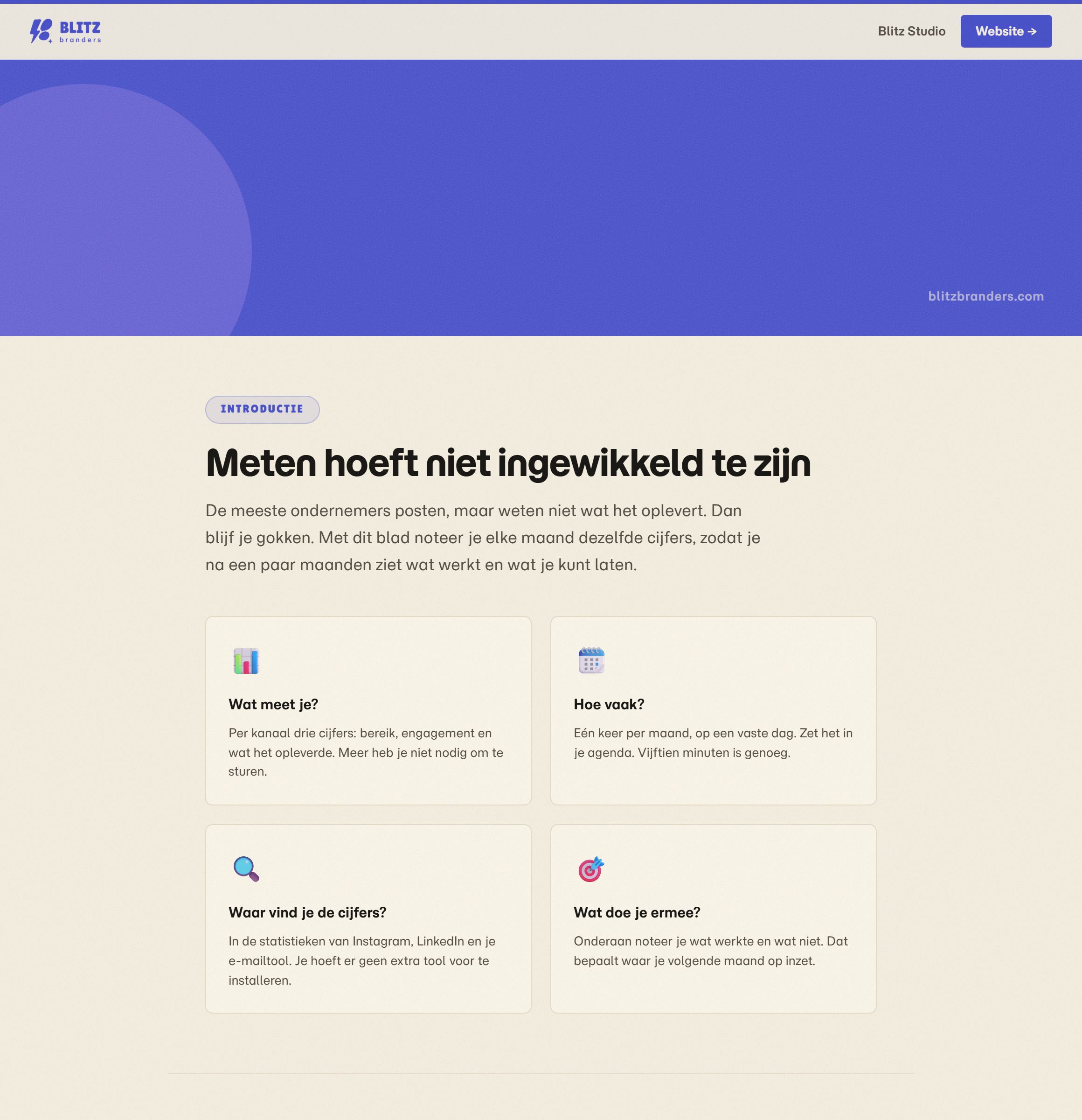Maandrapportage-template